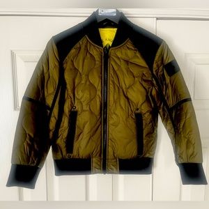 Moose knuckles New Youth small bomber jacket + hanger